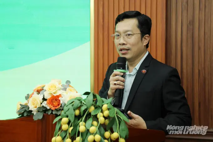 TS Lê Hoàng Dũng, Phó Hiệu trưởng Trường Đại học Khoa học Xã hội và Nhân văn, Đại học Quốc gia TP.HCM. Ảnh: Minh Sáng.