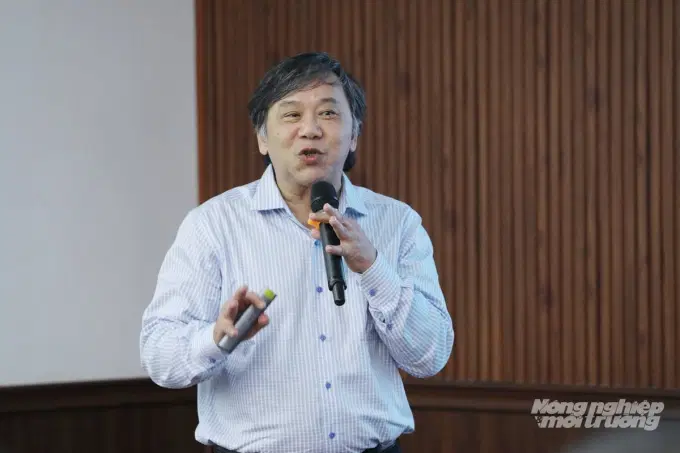 PGS.TS Phạm Trung Lương, Thành viên Tổ chuyên gia tư vấn quy hoạch quốc gia. Ảnh: Minh Sáng.